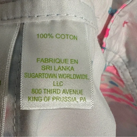 Lilly Pulitzer "Lets Cha Cha" The Callahan Short, sz 6, resort, summer - Picture 11 of 14